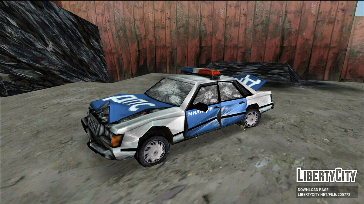 Скачать VCPD Cruiser - Милиция России из 90х для GTA Vice City