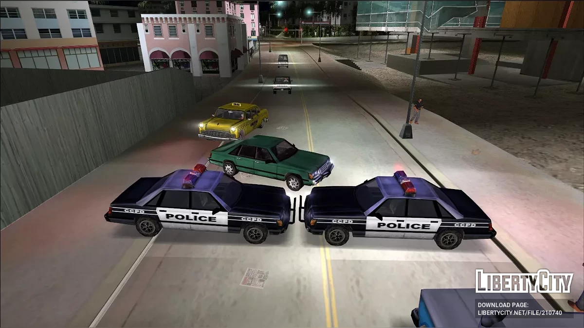 [MVL] VCPD Cruiser - Полиция Карцер-Сити / GTA Vice City