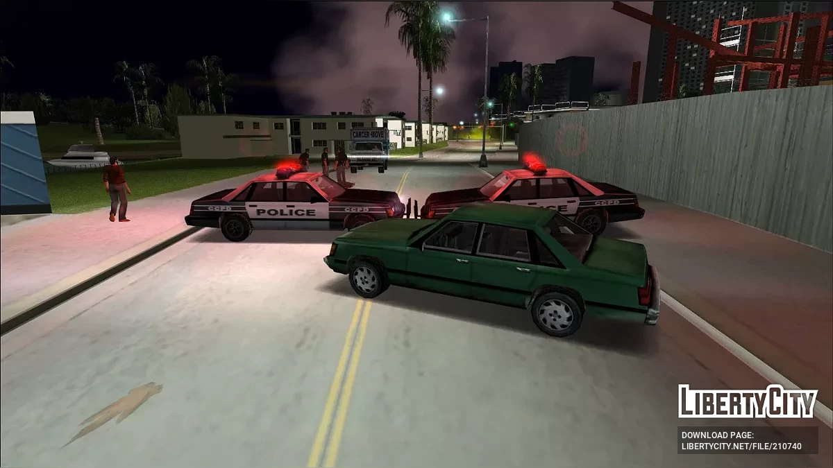 [MVL] VCPD Cruiser - Полиция Карцер-Сити / GTA Vice City