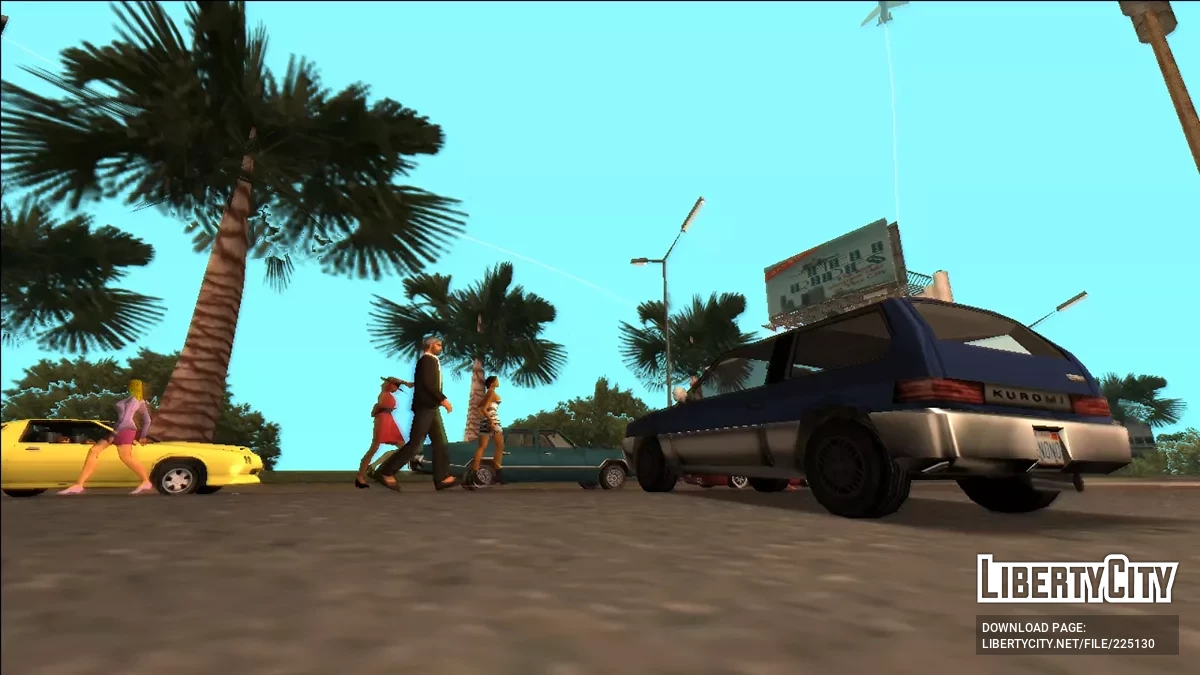 Сборник автомобилей MVL с Xbox-текстурами / GTA Vice City
