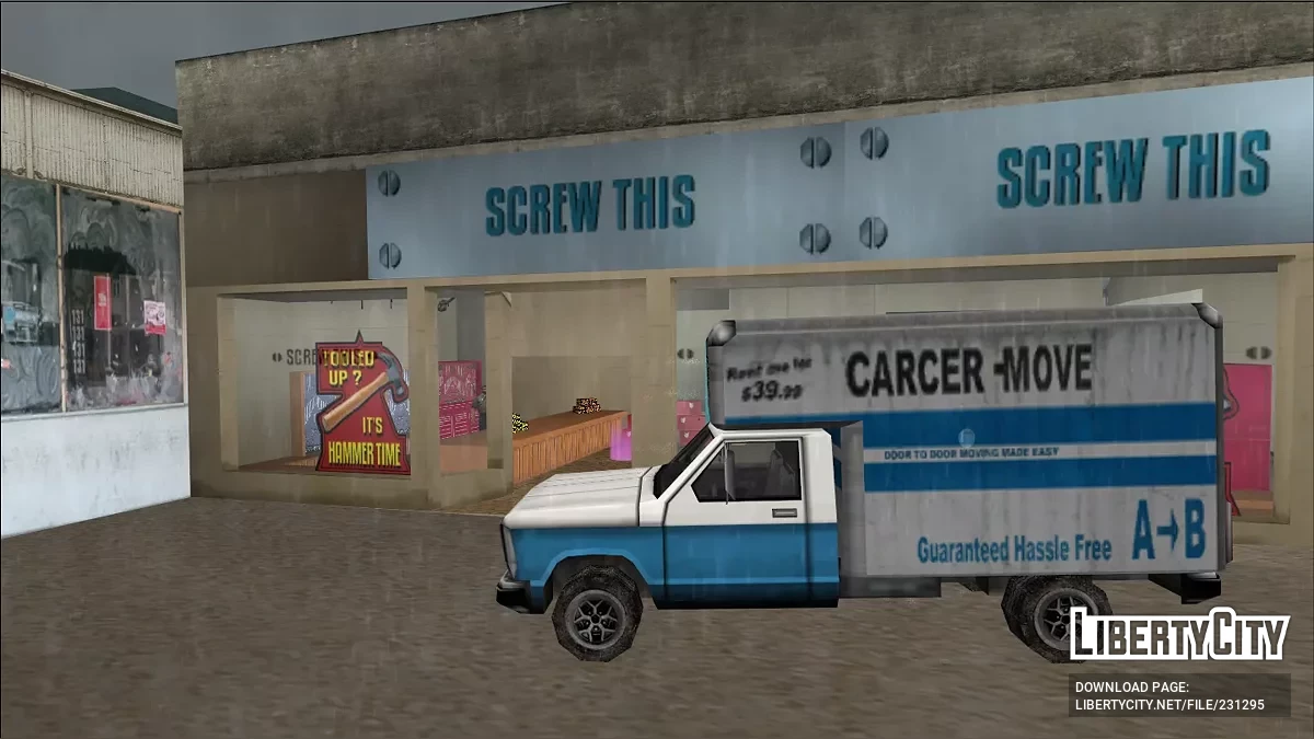 [MVL] Carcer Moving Benson / GTA Vice City