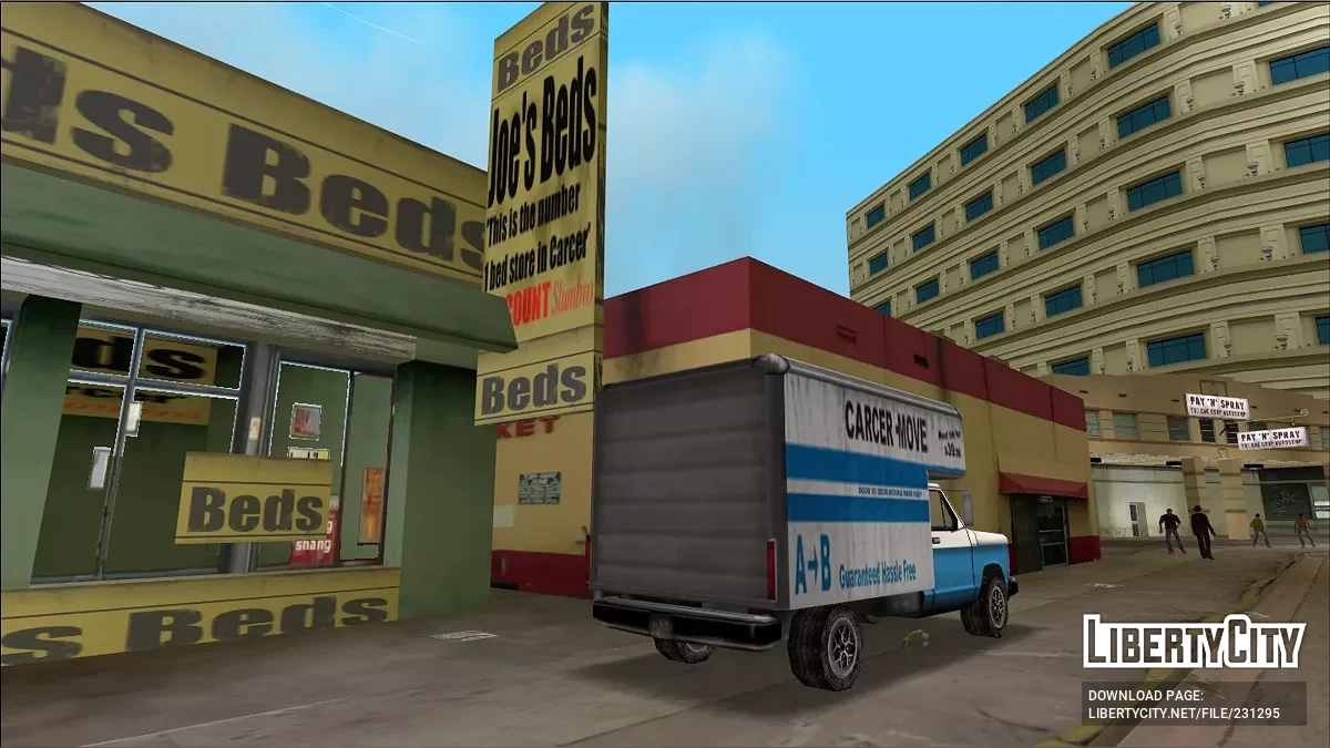 [MVL] Carcer Moving Benson / GTA Vice City
