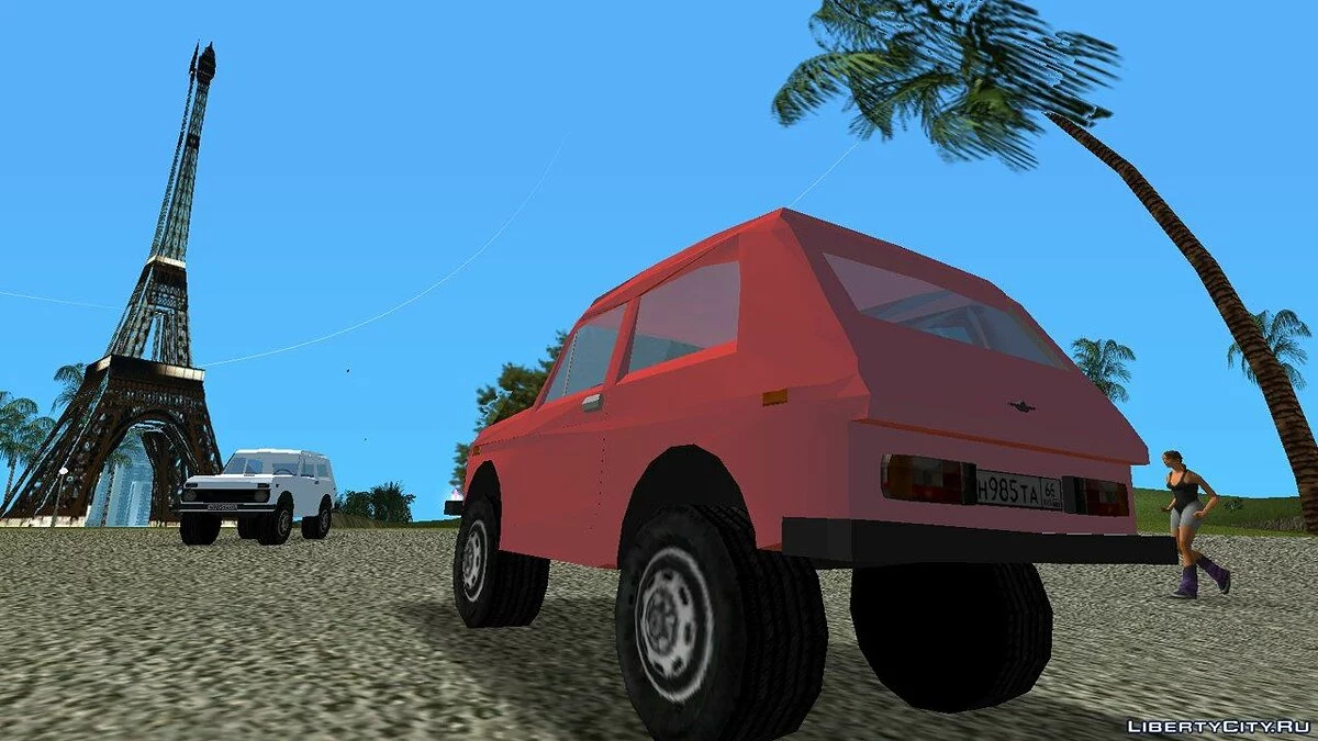 ВАЗ-2121 Lowpoly / GTA Vice City