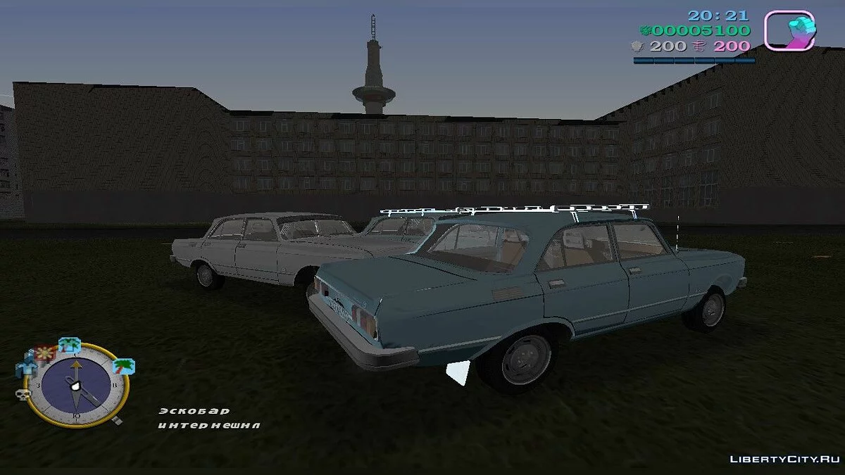 Москвич 2140 SL (MVL) / GTA Vice City