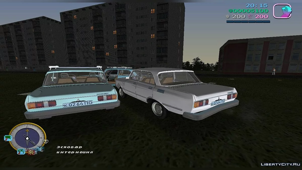 Москвич 2140 SL (MVL) / GTA Vice City