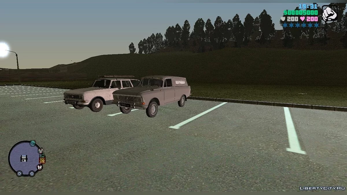 Москвич 434 MVL / GTA Vice City