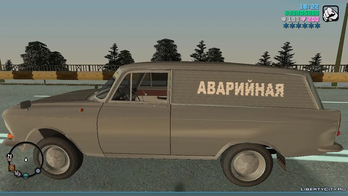 Москвич 434 MVL / GTA Vice City