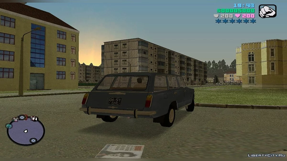 Ваз 2102 (MVL) / GTA Vice City