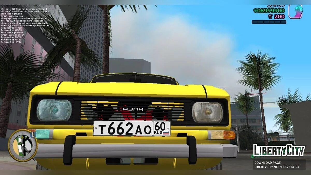 Москвич 2140 GVR / GTA Vice City