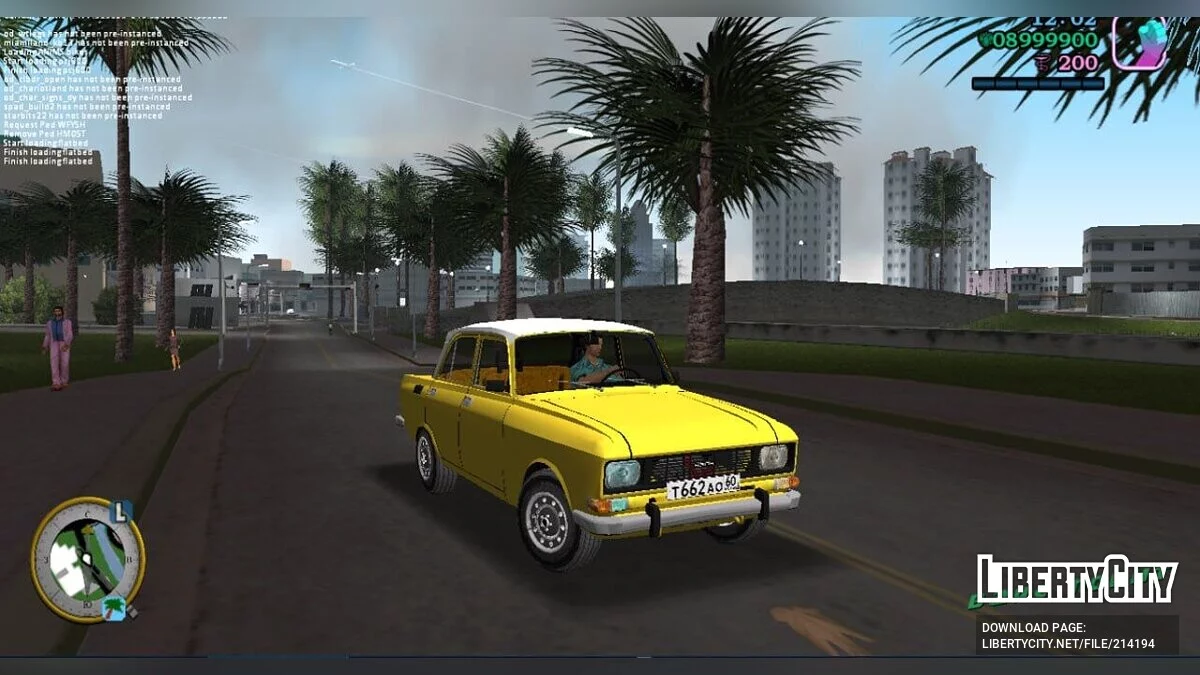 Москвич 2140 GVR / GTA Vice City