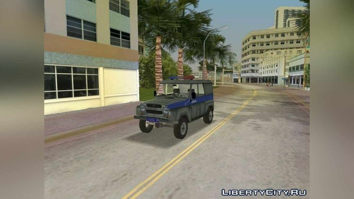 УАЗ-31514 (міліція) для GTA Vice City - Картинка #1