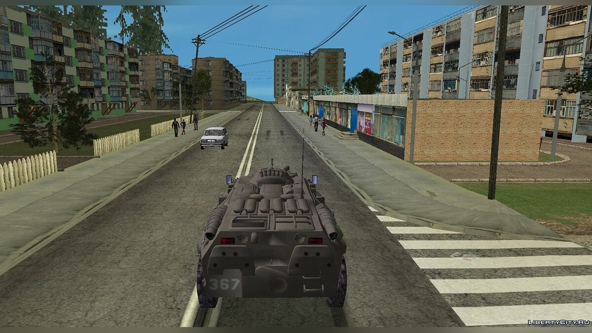 BTR-80 for GTA Vice City - Картинка #1