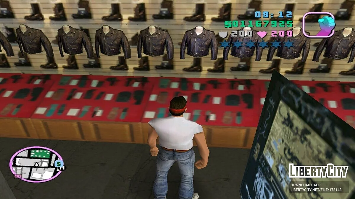 100% сохранение с уникальным транспортом / GTA Vice City
