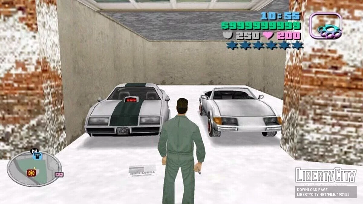 Модифицированное сохранение на 100% / GTA Vice City