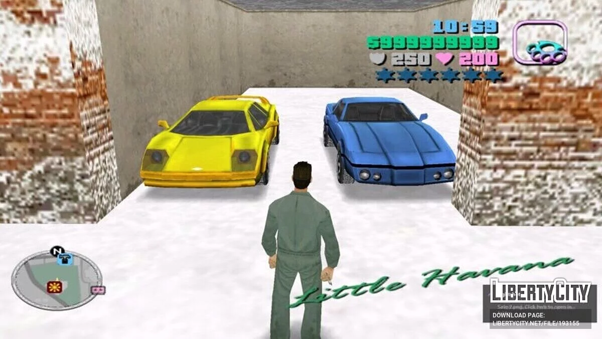 Модифицированное сохранение на 100% / GTA Vice City