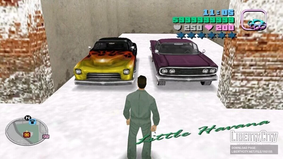 Модифицированное сохранение на 100% / GTA Vice City