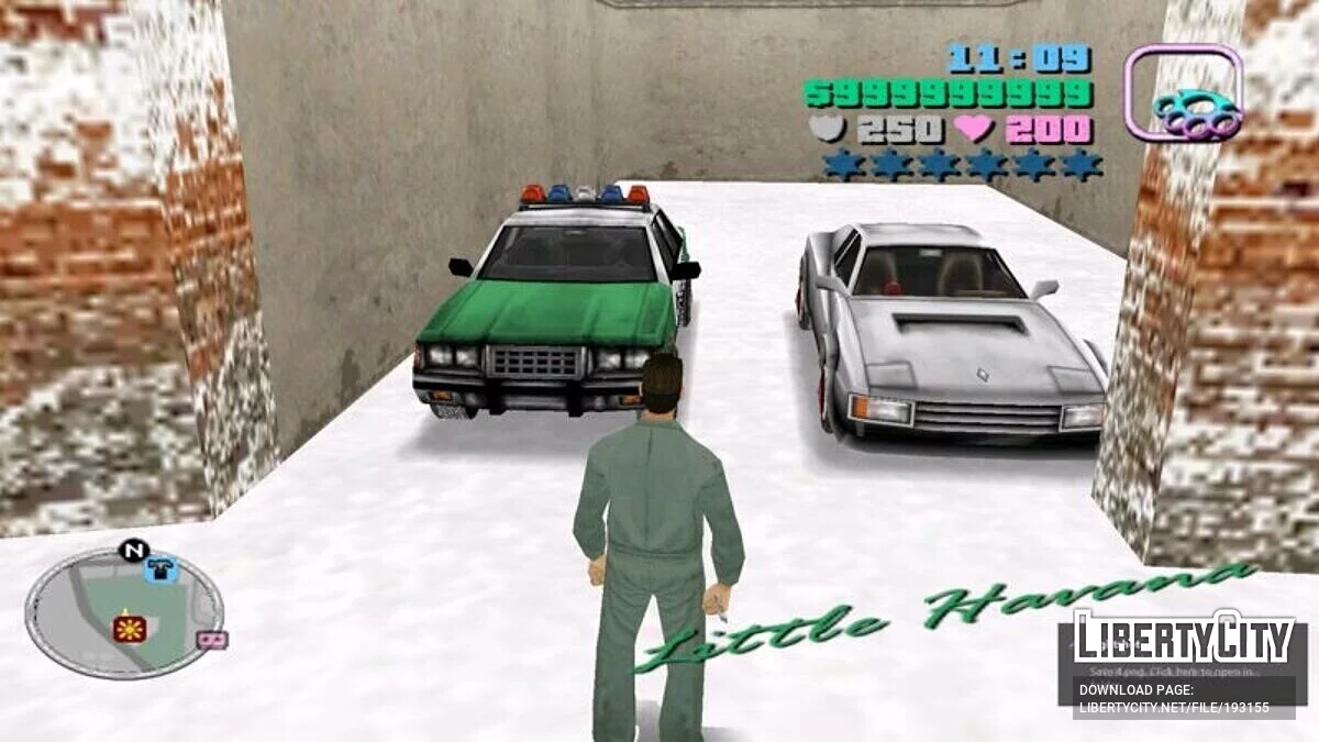 Модифицированное сохранение на 100% / GTA Vice City