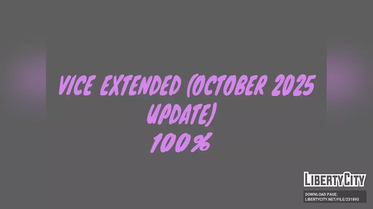 Полное прохождение Vice Extended (Обновление октября 2025) / GTA Vice City
