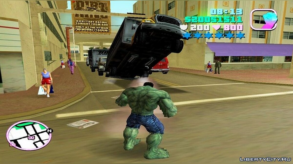 Hulk for GTA Vice City - Картинка #3