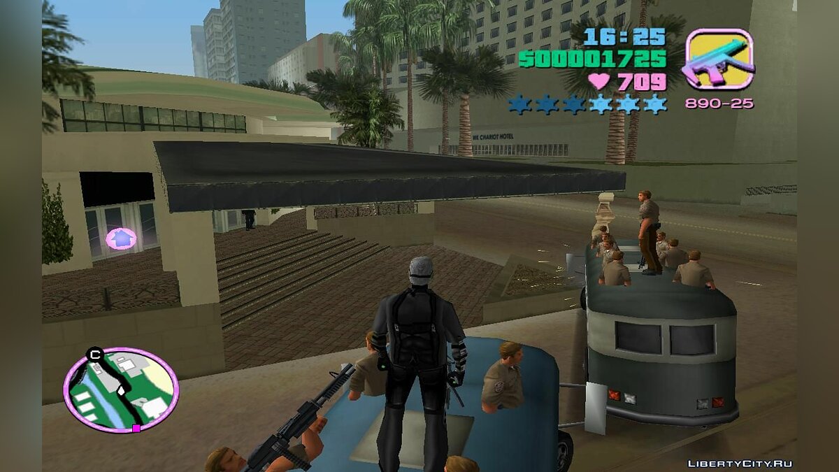 Тюремные автобусы, перевозящие заключённых с патрульными внутри (VC) 2.0 для GTA Vice City - Картинка #8