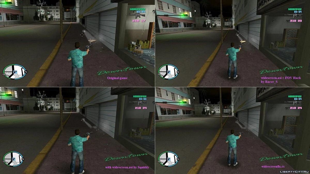 Proper Widescreen Fix  / GTA Vice City