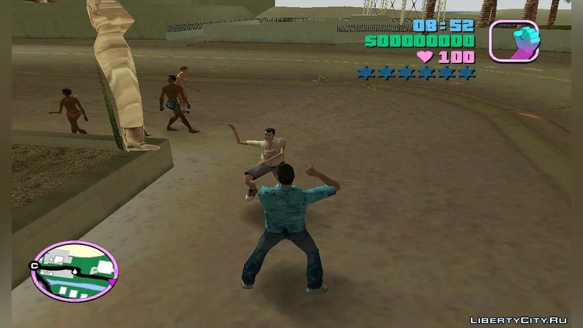 Танец gangnam style / GTA Vice City