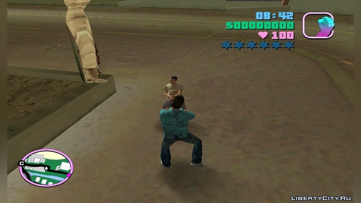 Танец gangnam style / GTA Vice City