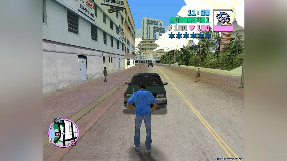 Езда пассажиром / GTA Vice City