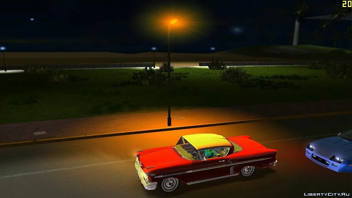 Доработка фонарных столбов v2 / GTA Vice City
