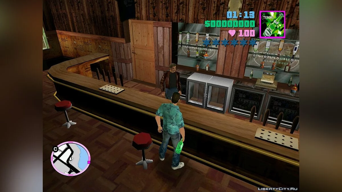 Оживлённый Бар Байкеров / GTA Vice City
