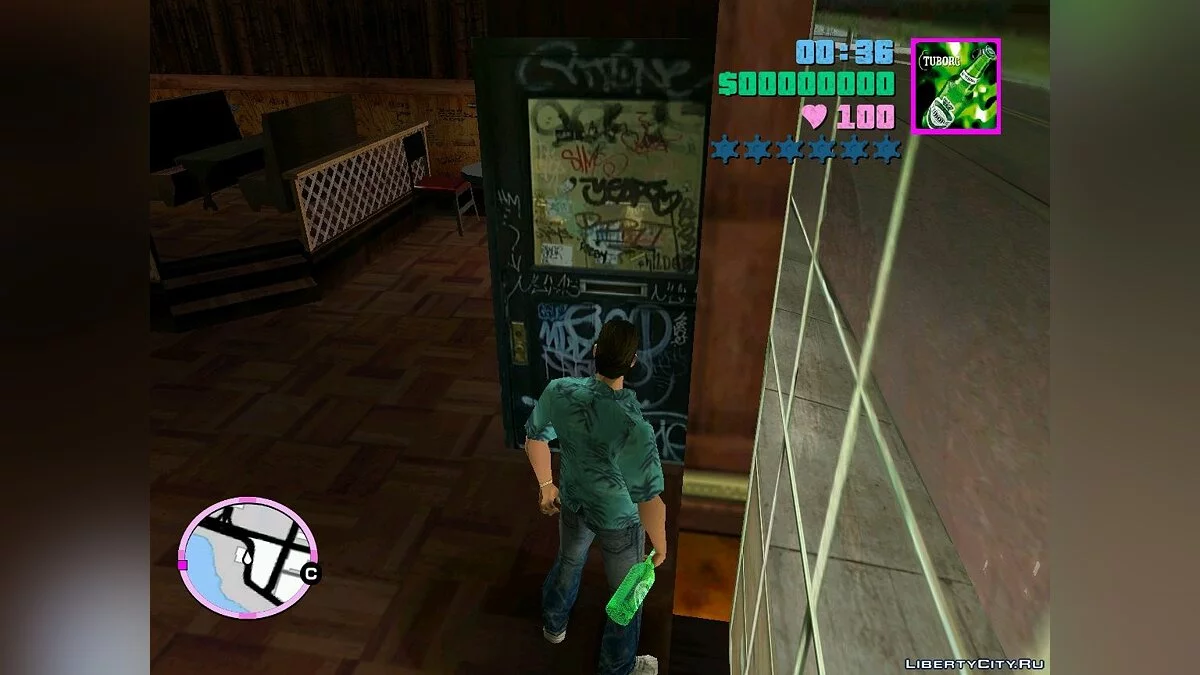 Оживлённый Бар Байкеров / GTA Vice City