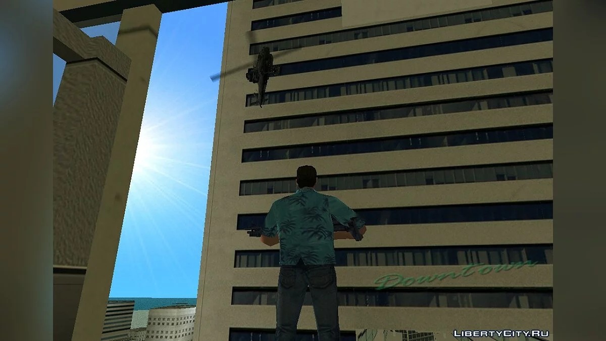 Hunter Attacks или Хантер Аттакует / GTA Vice City