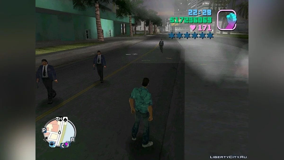 Управление уровнем розыска / GTA Vice City