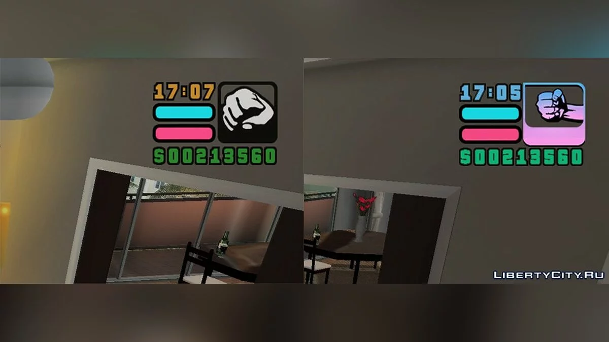 New stories HUD / GTA Vice City