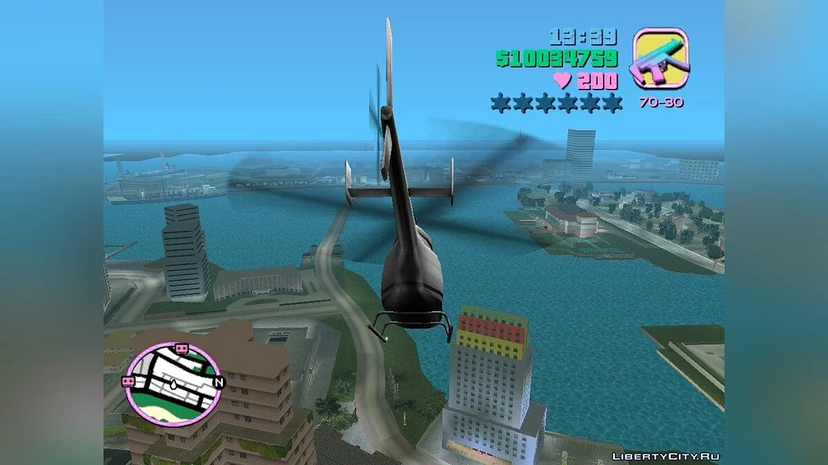 Unlimited flying / GTA Vice City
