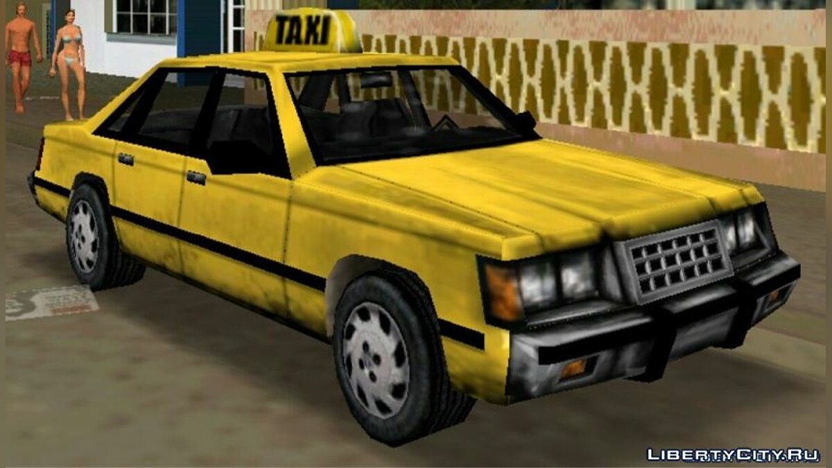 Скачать Vice City Taxi Service v1.1 для GTA Vice City