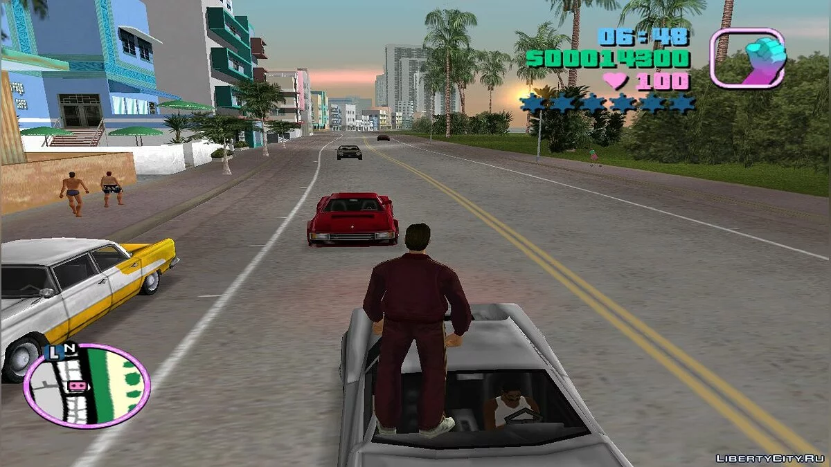 Реальный ход времени в Vice City / GTA Vice City
