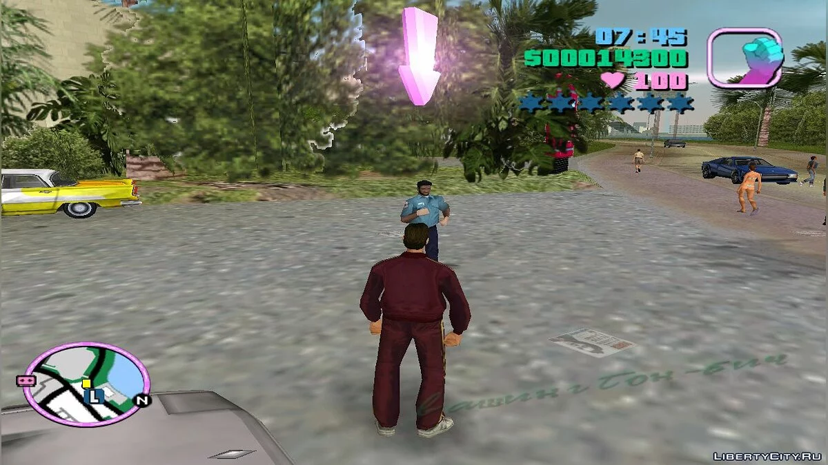 Шаблон для создания миссий / GTA Vice City