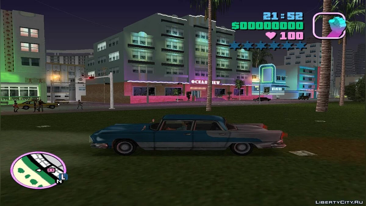 Смена цветов машины / GTA Vice City