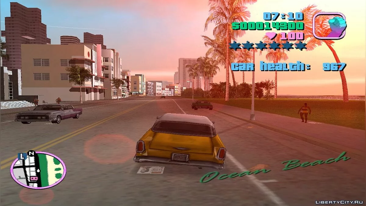 Уровень здоровья автомобиля / GTA Vice City