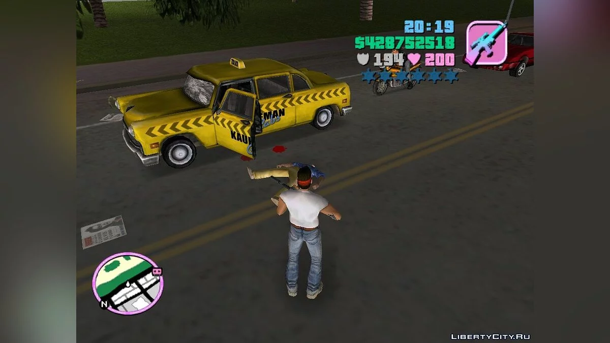 Taxi Driver "Randomizer" / GTA Vice City