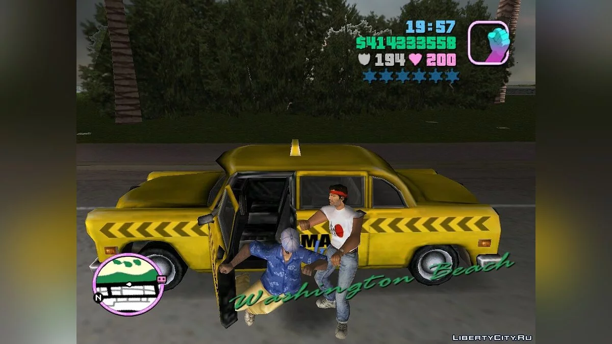 Taxi Driver "Randomizer" / GTA Vice City
