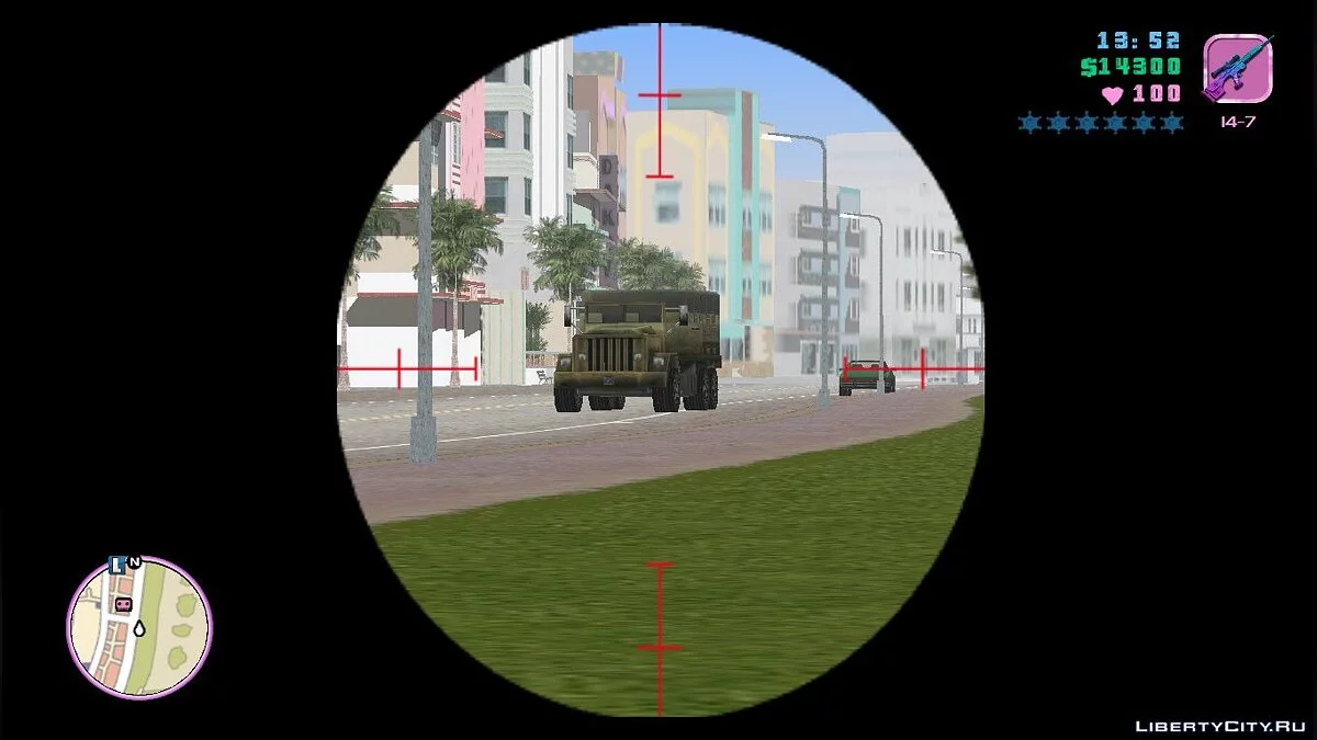 Удаление LOD'а у транспорта / GTA Vice City