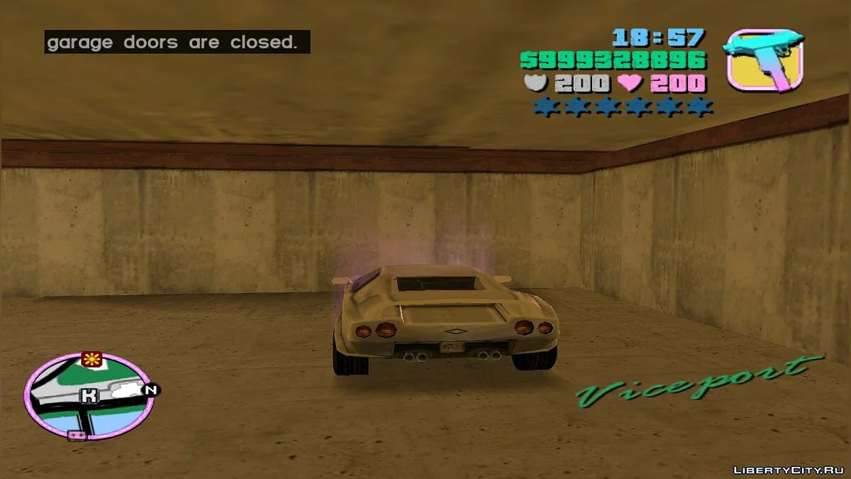 Гараж тюннига Кема Джонса / GTA Vice City