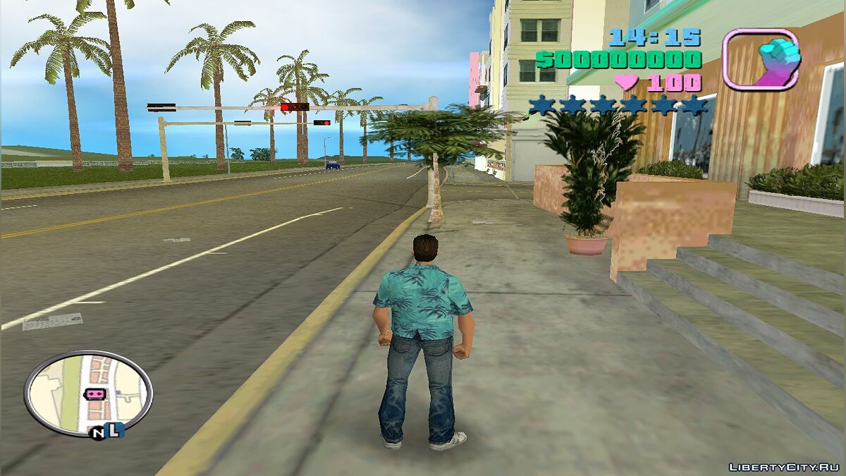 Скачать Пустой траффик для GTA Vice City