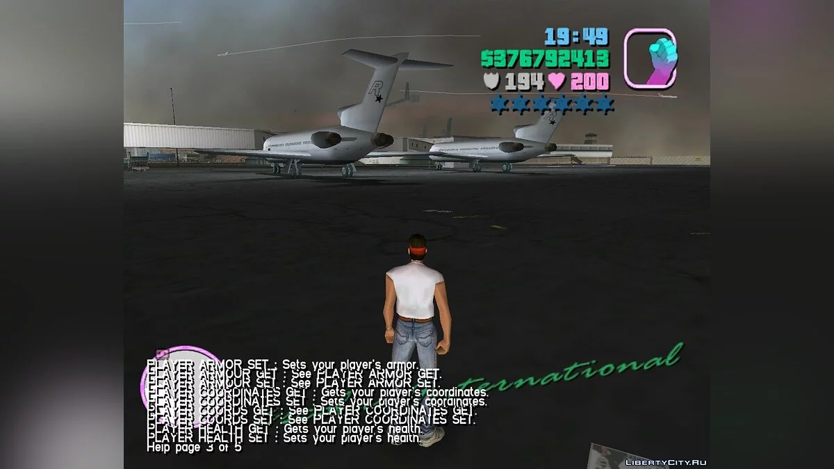 [VC] MiniConsole v2.1 - Внутриигровая консоль / GTA Vice City