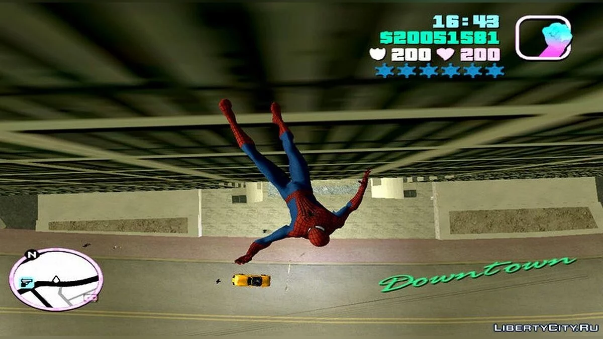 Человек-паук мод / GTA Vice City