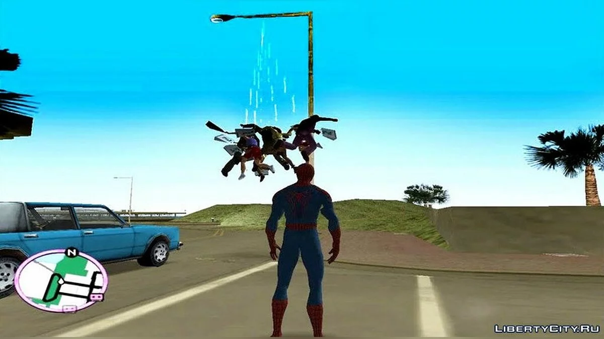 Человек-паук мод / GTA Vice City