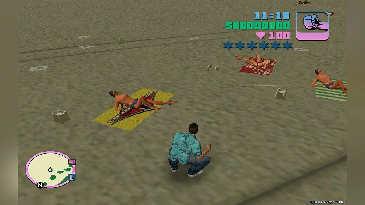 Песочные замки / GTA Vice City