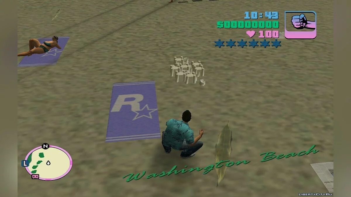 Песочные замки / GTA Vice City